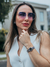 Óculos de Sol Alessia Roxo Degradê - comprar online