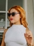 Óculos de Sol Zendaya Cinza Transparente - comprar online