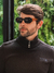 Óculos de Sol Masculino Manuele Preto com Laranja Mescla - comprar online
