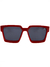 Óculos de Sol Creed Vermelho - loja online