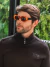 Óculos de Sol Masculino Manuele Laranja Mescla com Preto