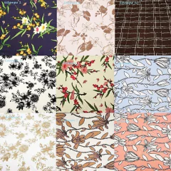 Linho com Viscose Diversas Estampas