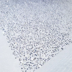 Tecido Petê Glamour Prata - comprar online