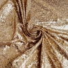 Tecido Malha Bordado com Paetê Fashion Dourado - comprar online