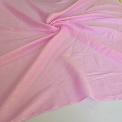 Tecido Cambraia de Linho Puro Rosa - comprar online