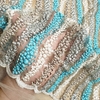 Tecido Tule Premium Bordado Bicolor com Pedrarias Verde Tiffany na internet