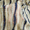 Tecido Tule Premium Bordado Bicolor com Pedrarias Azul Marinho - comprar online