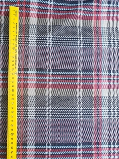 Tecido Malha Jacquard Xadrez com Lycra