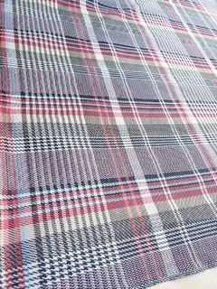 Tecido Malha Jacquard Xadrez com Lycra - Tecidos Baratos - Compre e receba em casa.