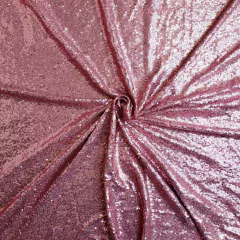 Tecido Malha Bordado com Paetê Fashion Rosa Nude - comprar online