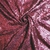 Tecido Malha Bordado com Paetê Fashion Marsala
