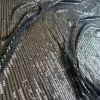 Tecido Tule Bordado com Paetê Paris Preto - comprar online