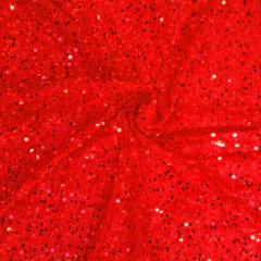 Imagem do Tecido Petê Glamour Vermelho