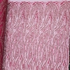 Tecido Tule Boreal com Glitter e Pedrarias Pink