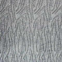 Tecido Tule Boreal com Glitter e Pedrarias Azul Royal - loja online