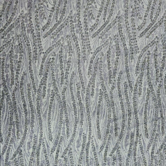 Tecido Tule Boreal com Glitter e Pedrarias Azul Royal - loja online