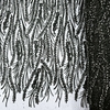Tecido Tule Boreal com Glitter e Pedrarias Preto - loja online