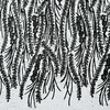 Imagem do Tecido Tule Boreal com Glitter e Pedrarias Preto
