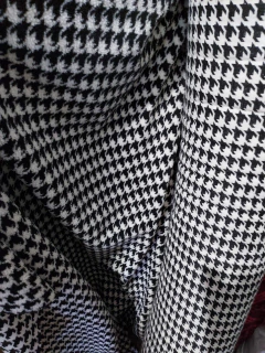 Pelúcia Pied de Poule - Tecidos Baratos - Compre e receba em casa.