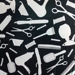 Cetim Cabeleireiro 2 Estampas