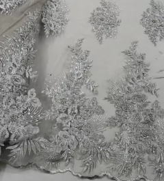 Tule Bordado com Pedrarias Diversas Cores (Promoção) - comprar online