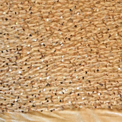 Tecido Veludo Cristal com Paetê Dourado Claro - Tecidos Baratos - Compre e receba em casa.