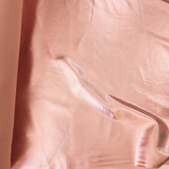 Imagem do Tecido Malha Scuba Cannes Metalizada Rose Gold
