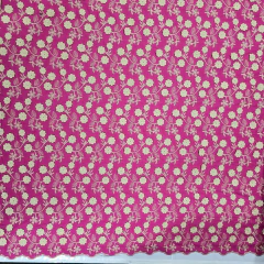 Laise Bordada 3D Flores Pink