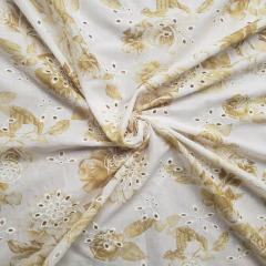 Imagem do Layse Bordada Fundo Off-White Estampa 4