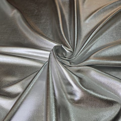 Tecido Malha Scuba Cannes Metalizada Prata - comprar online