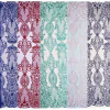 Tule Bordado Arabesco Diversas Cores e Modelos