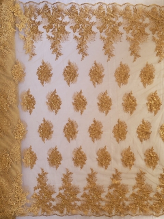 Tule Bordado com Pedrarias Diversas Cores (Nova Coleção) - Tecidos Baratos - Compre e receba em casa.
