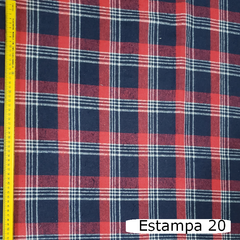 Flanela mista Xadrez Diversas Estampas na internet