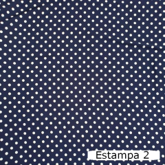 Crepe Haya Estampado Bolinhas - comprar online