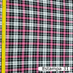 Flanela mista Xadrez Diversas Estampas - comprar online