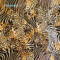 Imagem do Cetim Zara Algodão com Lycra Diversas Estampas