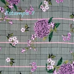 Crepe Bubble Diversas Estampas - comprar online