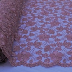 Tule Europa Bordado Diversas Cores
