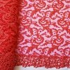 Tule Bordado com Pedrarias (Barrado de um Lado) Diversas Cores - loja online