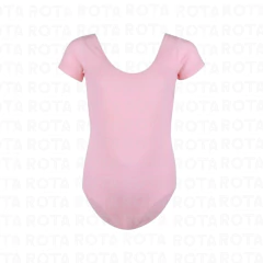 Collant Ballet - Manga Curta Decote Redondo - Rota Uniformes Ltda EPP