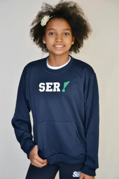 Blusa de Moletom Fechada -Ser