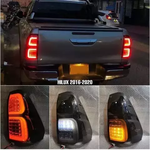 Faros Traseros Led Para Hilux 2016-2023