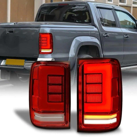 Faros Traseros Led VW Amarok Color Rojo