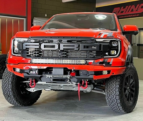 Bumper Delantero Ford Ranger Raptor 2023/2024 (Negro Epoxy)