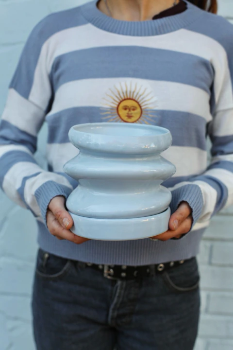 MACETA SAMBA CON PLATO - POTIT | Macetas y Plantas Online