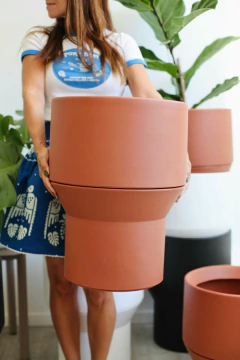 MACETERO ROCK L BRICK - comprar online