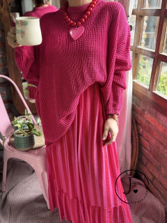 Maxi Sweater • Flora • super ancho oversize