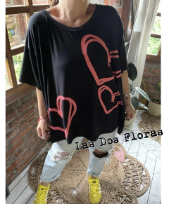 Remeron ancho corazones - comprar online
