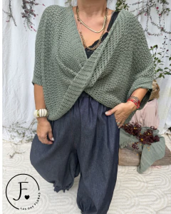 Sweater · Nudo · Hilo Oliva - Las Dos Floras ♡ 