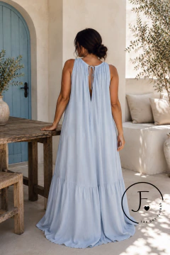 Vestido • Atenas • Celeste - comprar online